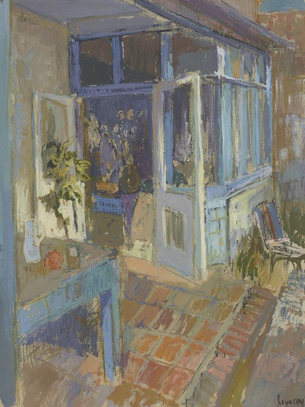 john livesey british 1926 1990 a conservatory · Roseberys · 2022-10-12 John Livesey comparable auction result: john livesey british 1926 1990 a conservatory