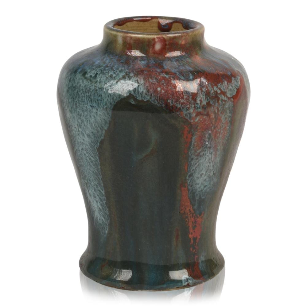 Hugh Douglas Robertson comparable auction result: hugh robertson for dedham pottery oxblood vase