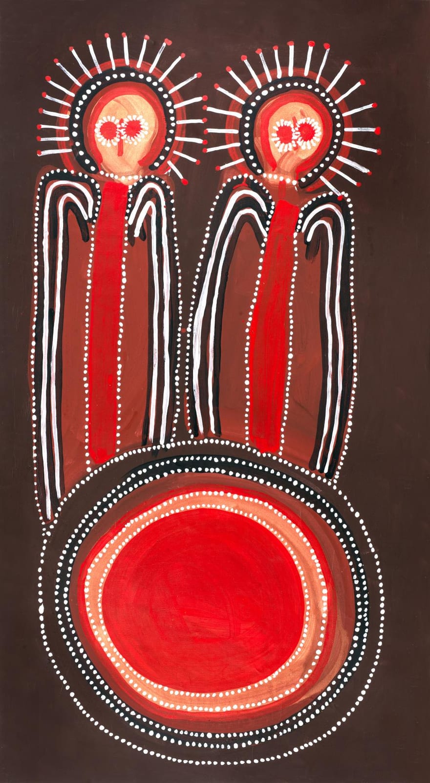 jack mengenen dale wandjina 2007 · Cooee Art · 2022-10-11 Jack Dale comparable auction result: jack mengenen dale wandjina 2007