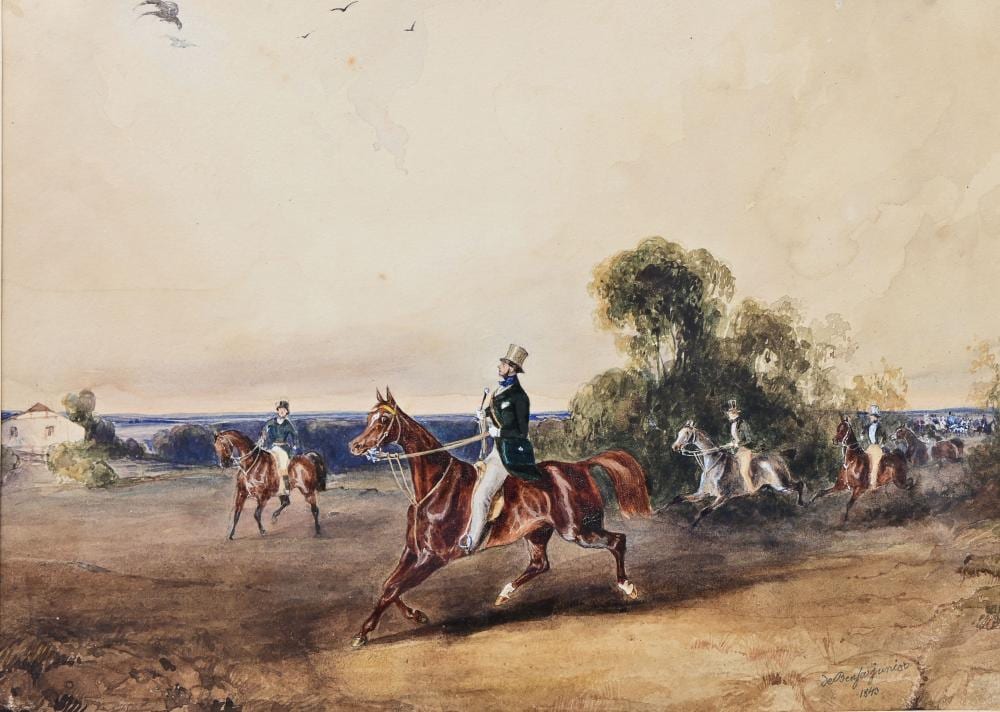 Alexander Ritter von Bensa comparable auction result: von bensa reitergesellschaft riders