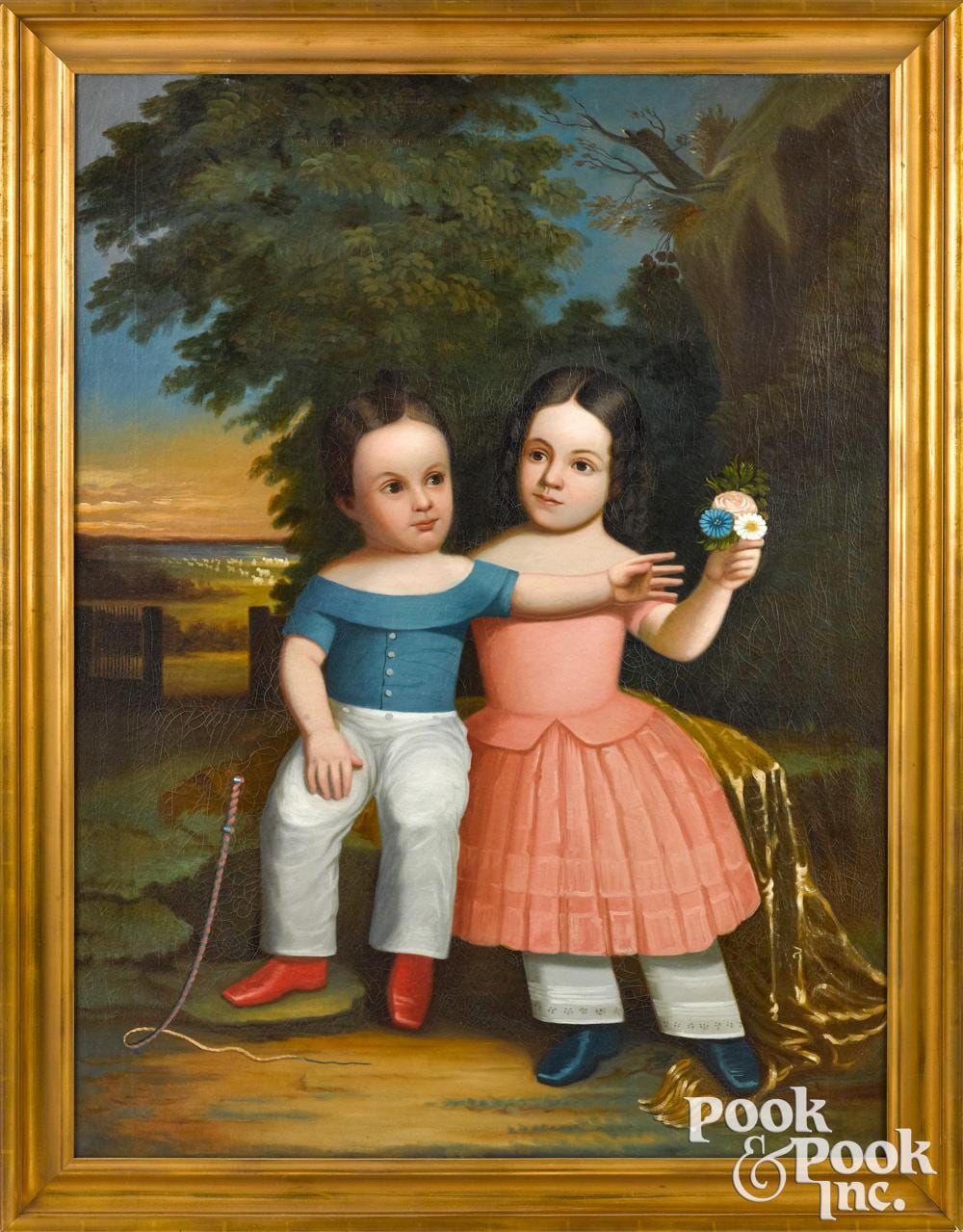 Arthur Armstrong comparable auction result: arthur armstrong oil on canvas portrait