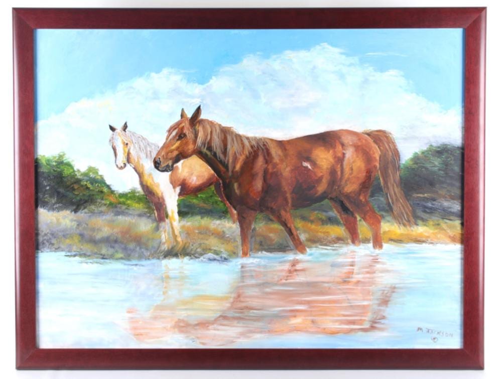M. Jackson comparable auction result: m jackson 1934 2021 two horses creek side