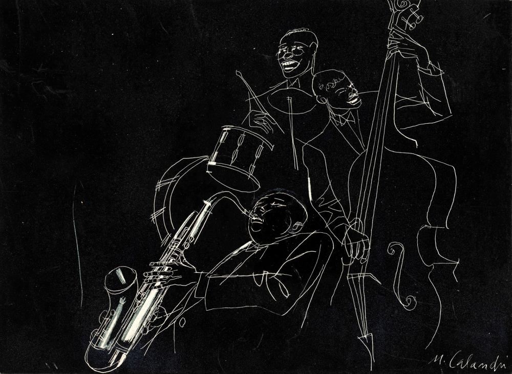 Mario Calandri comparable auction result: mario calandri jazz