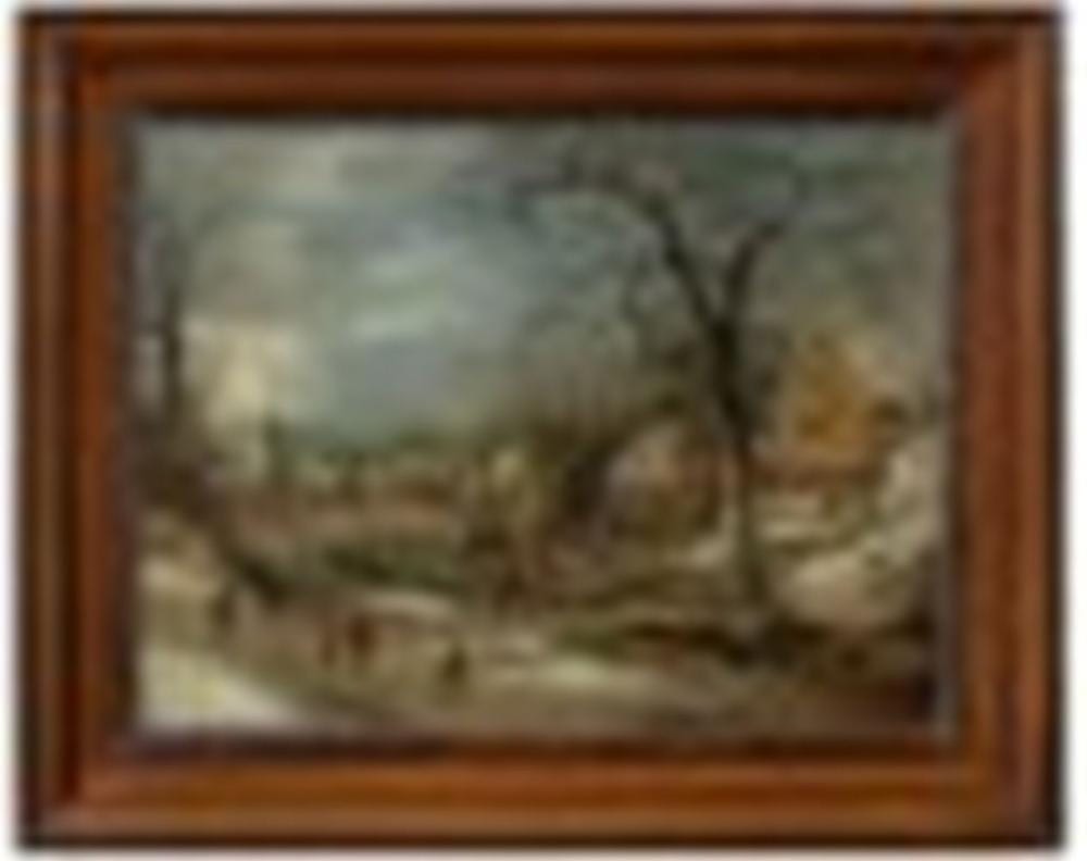 Frans de Momper comparable auction result: frans de momper antwerp 1603 1660 a winter landscape with figures by a fr