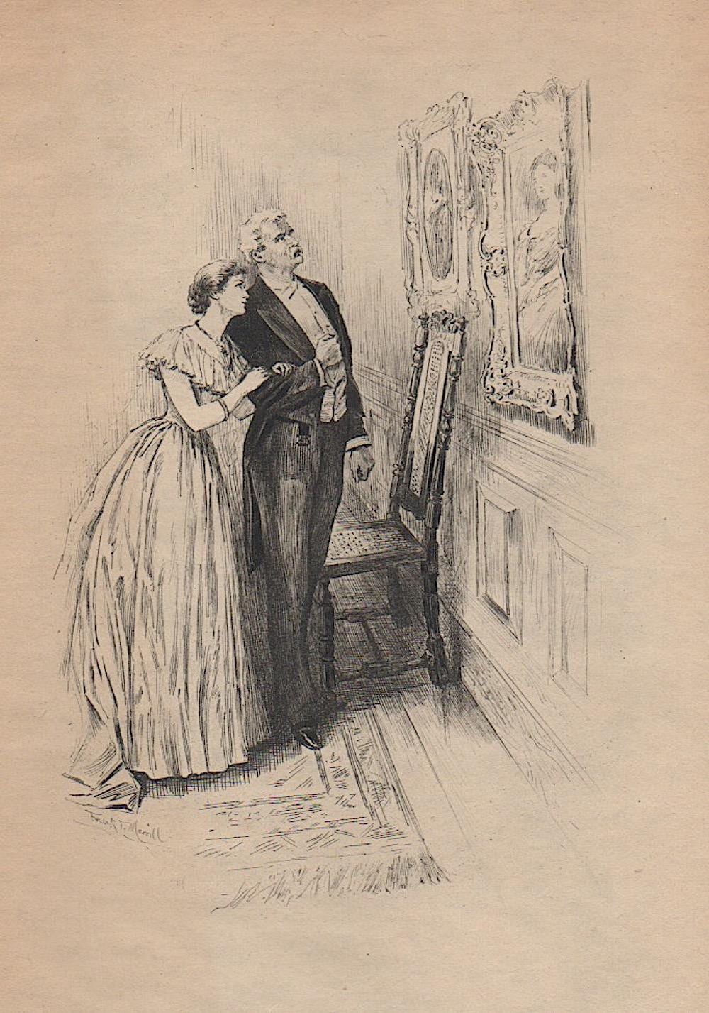 Frank T. Merrill comparable auction result: frank t merrill 1848 1923 etching