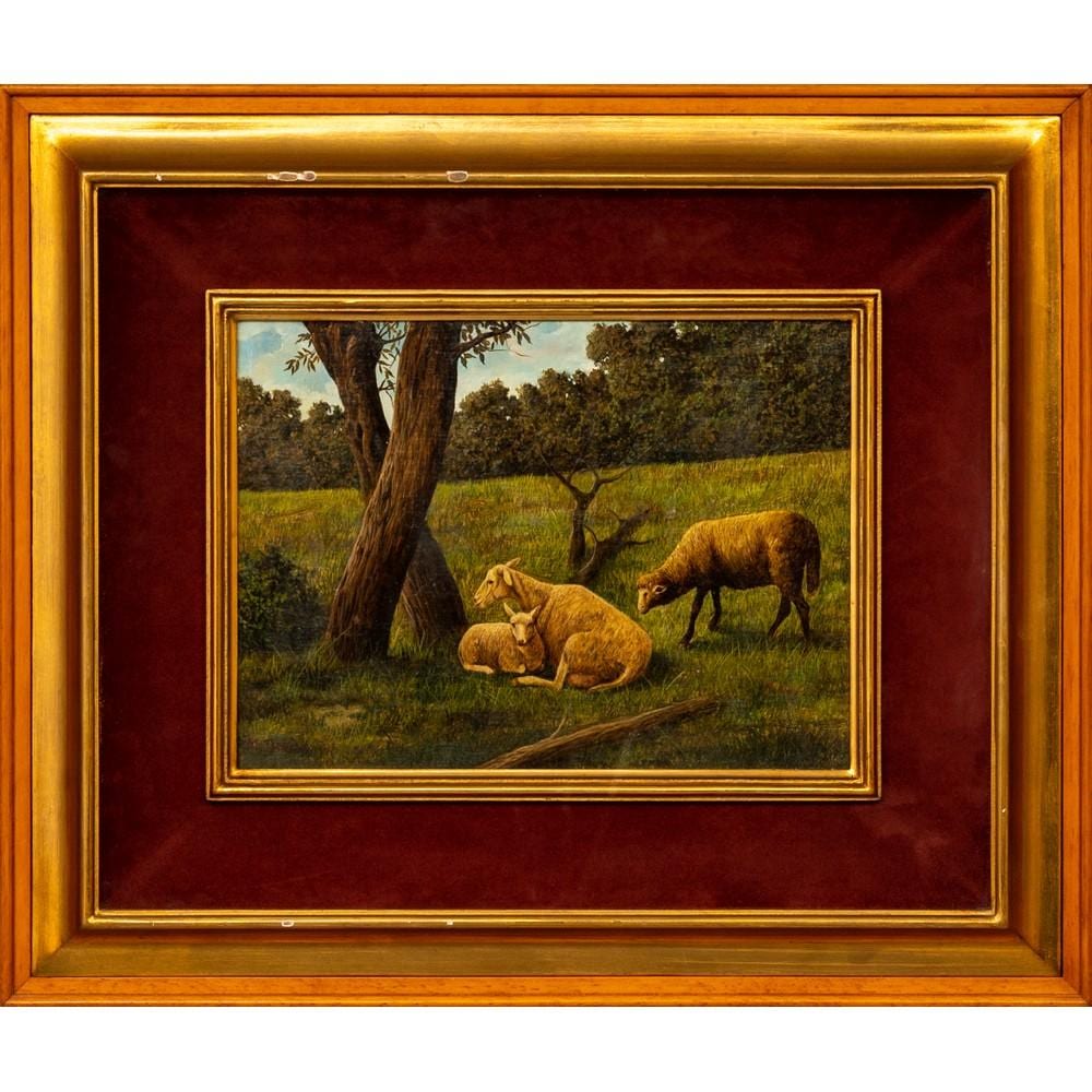 M. David comparable auction result: m david olio su tavola