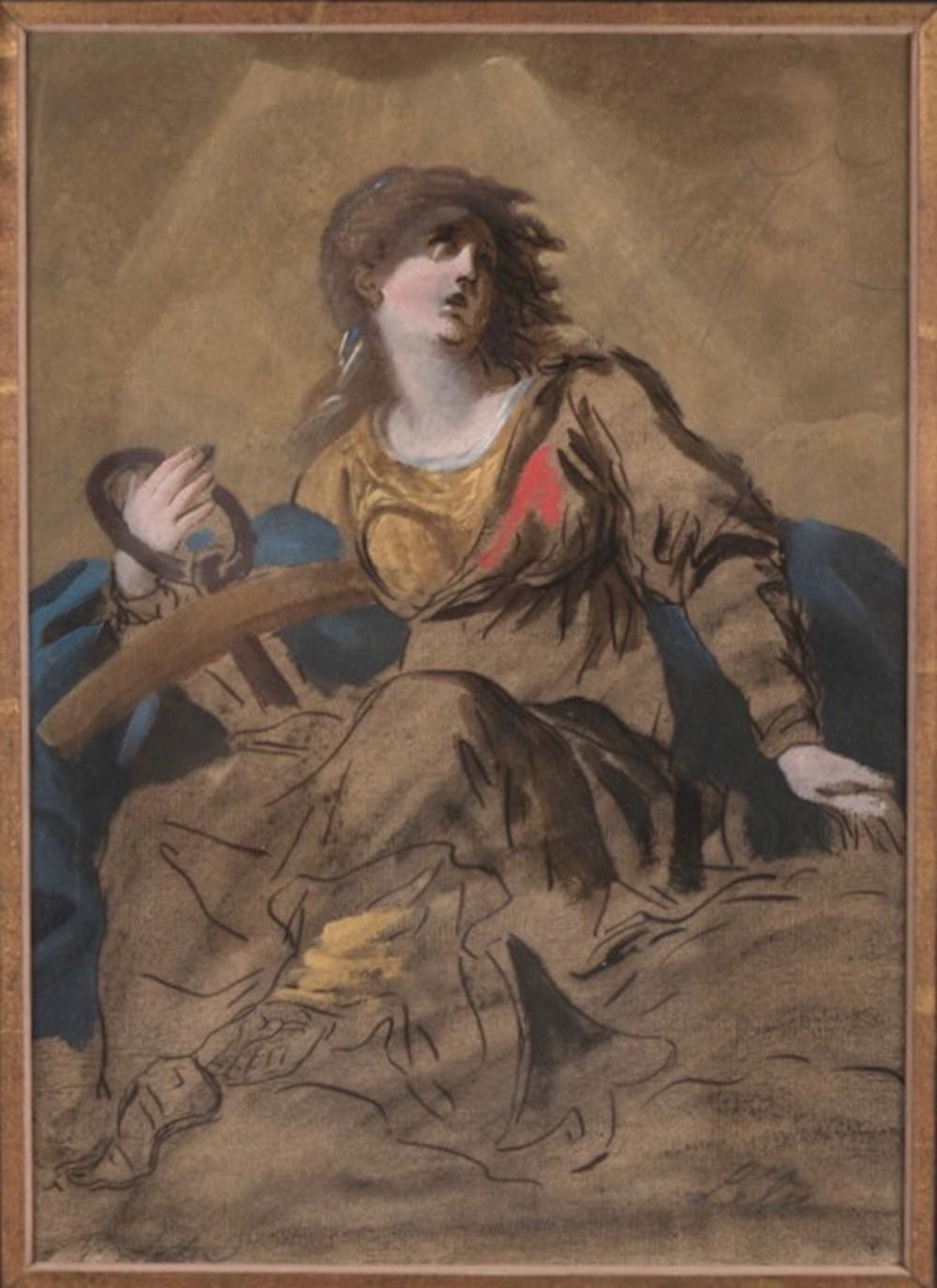 Pierre Lelu comparable auction result: pierre lelu par s 1741 1810 catherine of alexandria