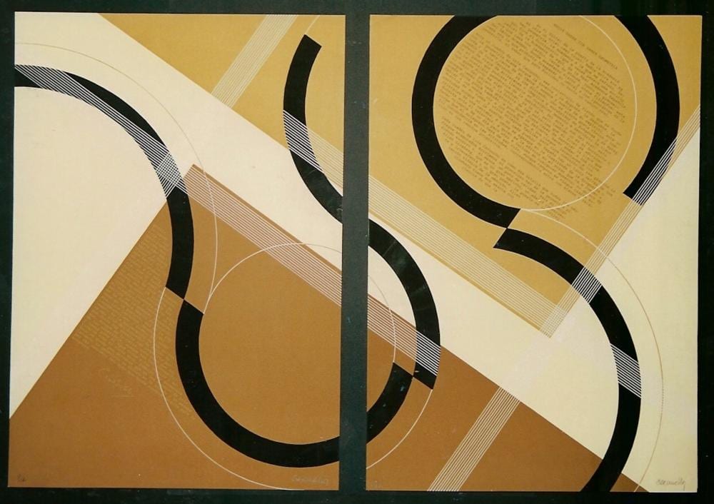 Luis Caruncho comparable auction result: luis caruncho la coru a 1929 madrid 2016 screen print