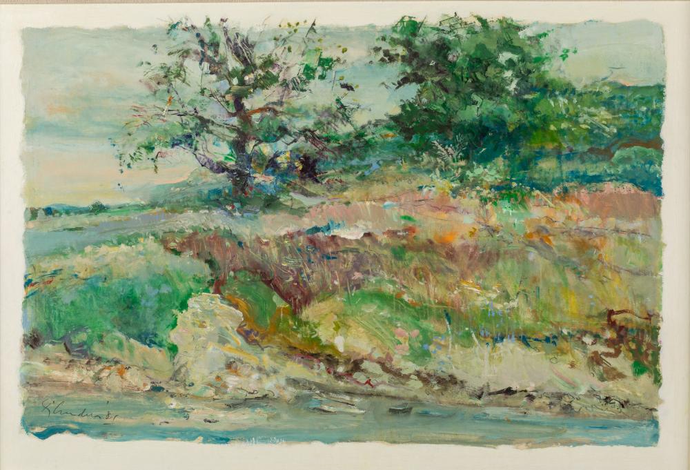 Bernard D'Andrea comparable auction result: bernard d andrea b 1923 landscape o b 1981