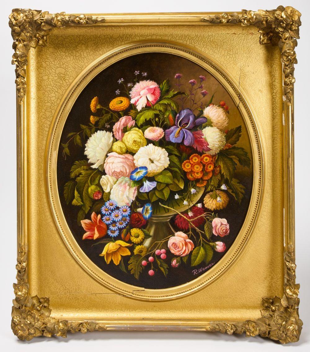 Robert Edward Weaver comparable auction result: robert edward weaver still life