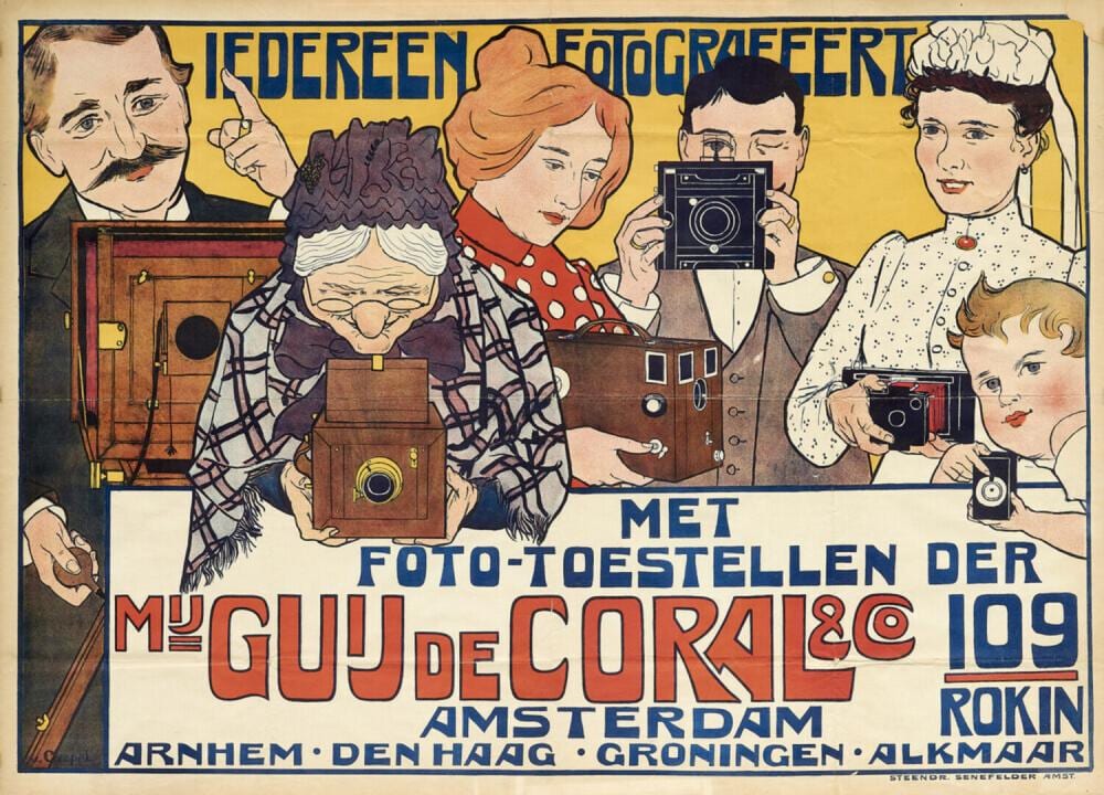 Johann Georg van Caspel comparable auction result: johann georg van caspel 1870 1928 mij guij de coral co amsterdam 1901