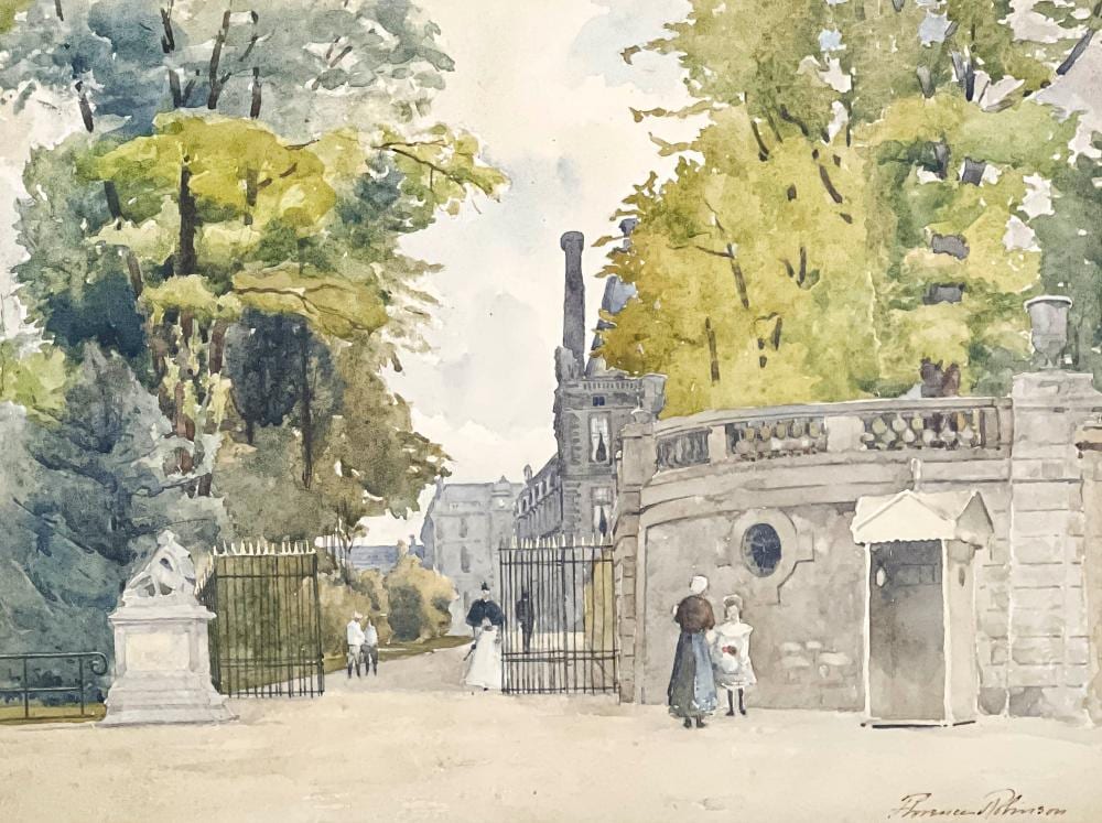Florence Vincent Robinson comparable auction result: florence vincent robinson through the gates
