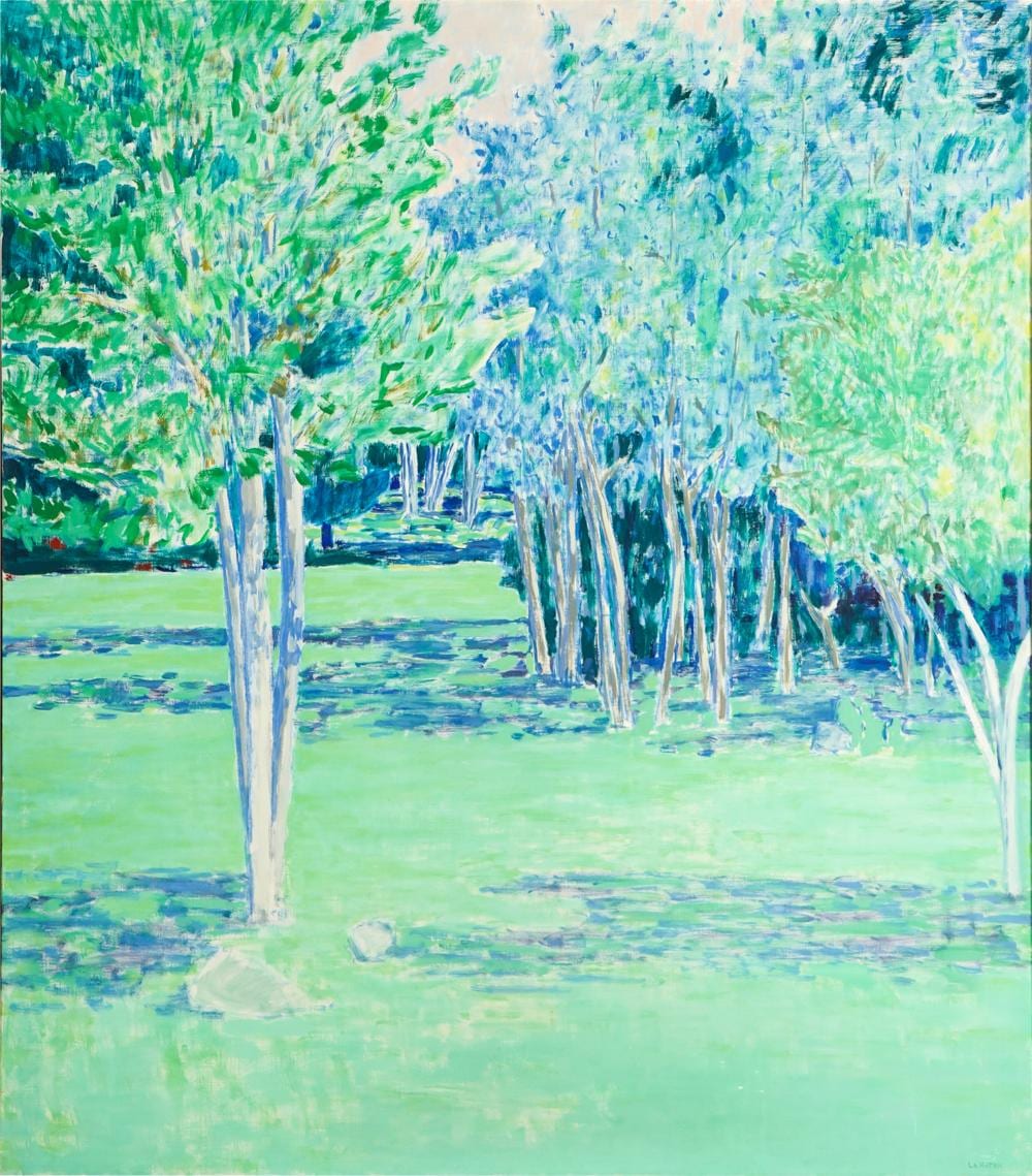robert l lahotan 1927 2002 birches morning light · Abell Auction · 2022-10-06 Robert L. LaHotan comparable auction result: robert l lahotan 1927 2002 birches morning light