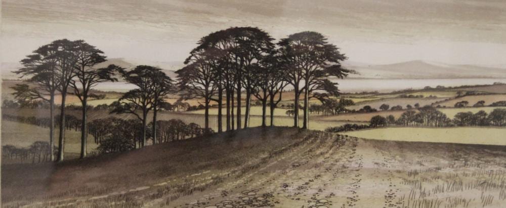 Kathleen Caddick comparable auction result: kathleen caddick born 1937 british view from the hillside limited editi