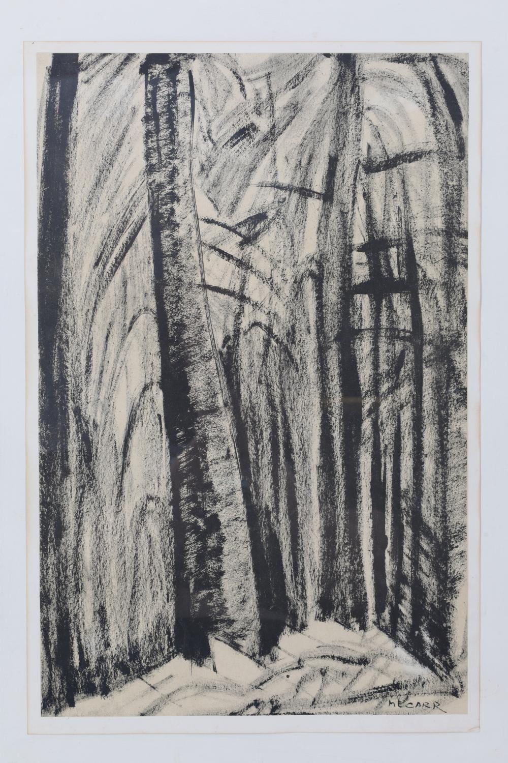 Emily Carr Print, Wood Interior sold by Kavanagh Auctions, lot 294 — auction record photograph
