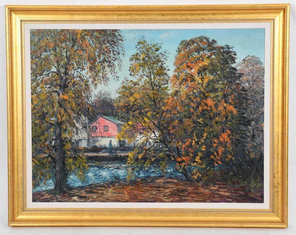 Cesare A. Ricciardi comparable auction result: cesare a ricciardi 1892 1973 oil on canvas