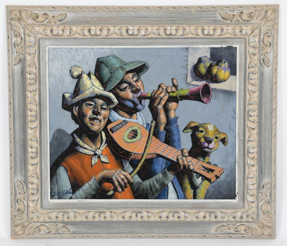 jesus villar spanish b 1930 oil on canvas · Locati LLC · 2022-10-16 Jesus Villar comparable auction result: jesus villar spanish b 1930 oil on canvas