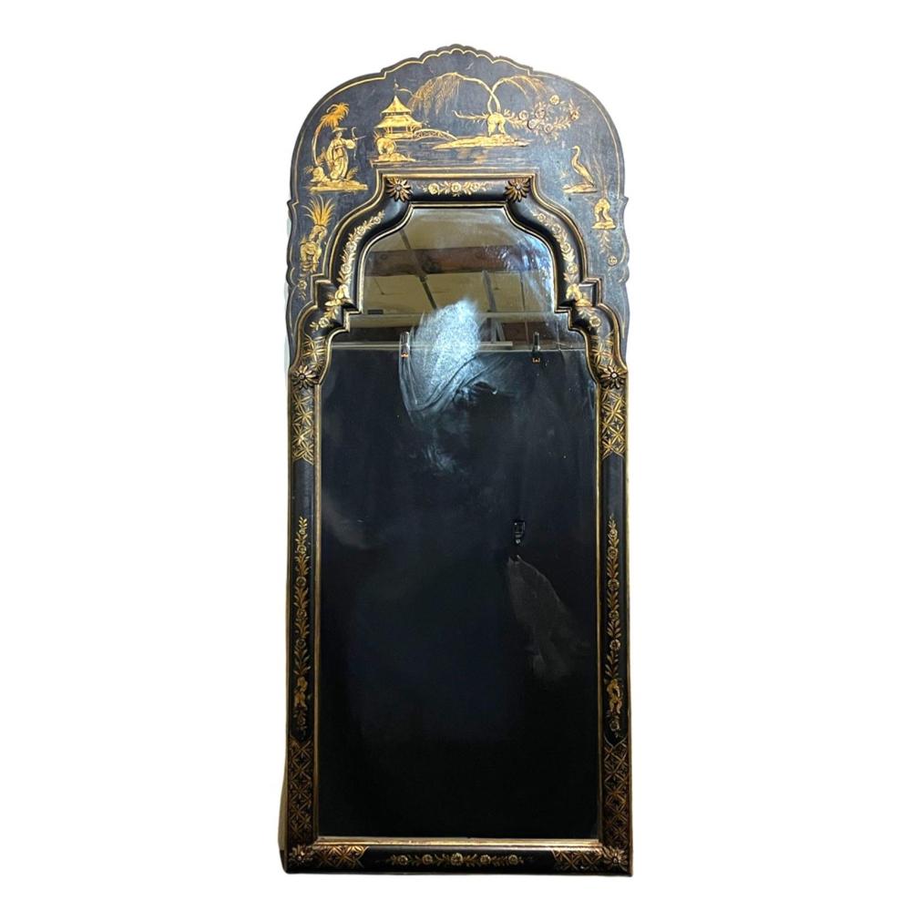 Large Vintage Italian Made Chinoiserie Mirror sold by Monarch Auction and Estate Services, lot 3028 — auction record photograph