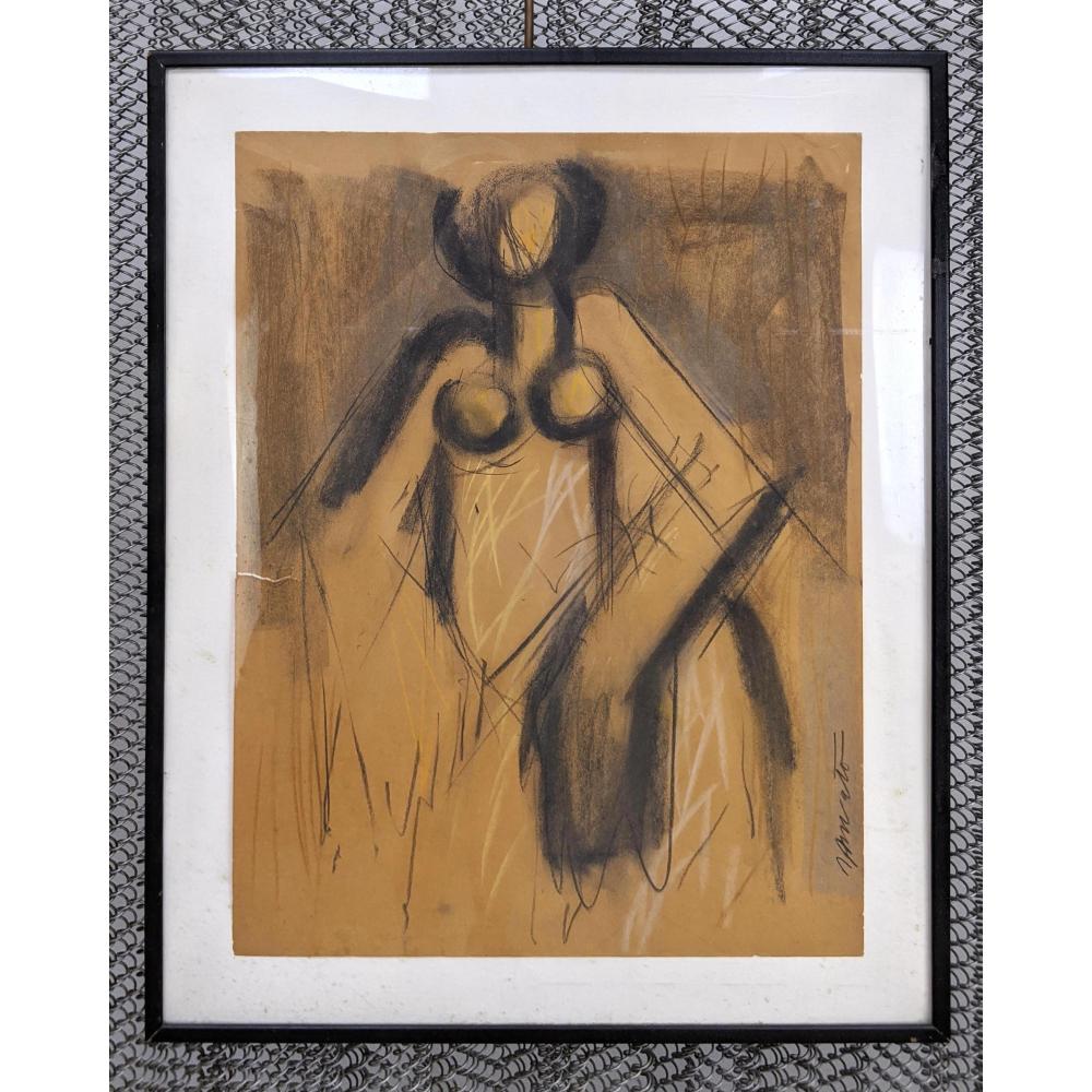 george d amato signed charcoal portrait drawing nude female signed d amato was an award winning · Uniques & Antiques · 2022-10-12 George D'Amato comparable auction result: george d amato signed charcoal portrait drawing nude female signed d amato was an award winning