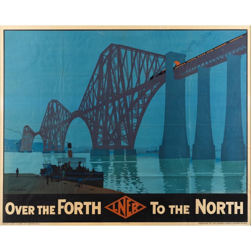 Henry George Gawthorn comparable auction result: henry george gawthorn 1897 1941 over the forth to the north