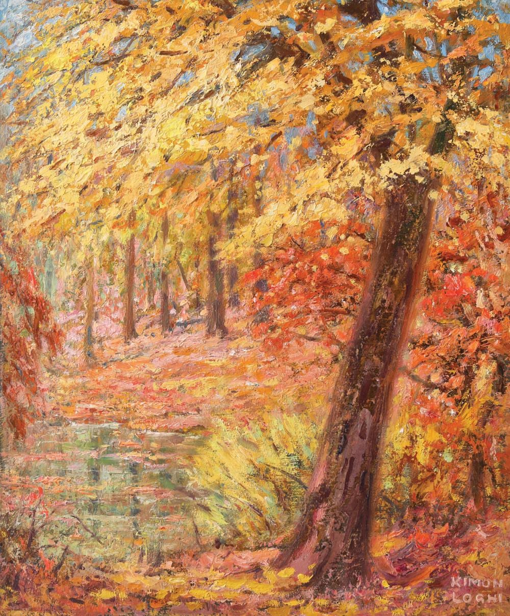 Kimon Loghi comparable auction result: kimon loghi autumn colours