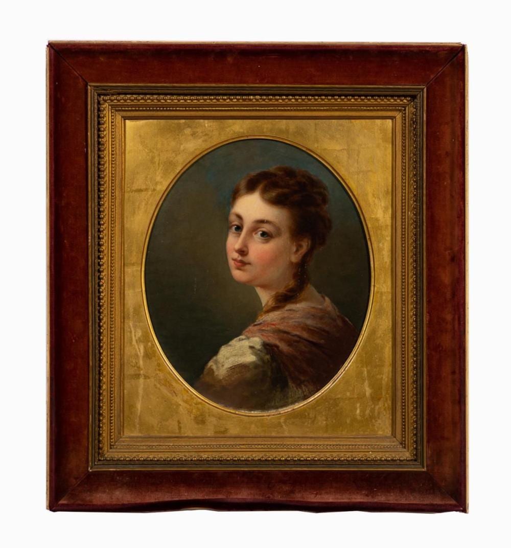 arthur miles portrait of a lady oil on board · Ahlers & Ogletree Inc. · 2022-10-29 Arthur Miles comparable auction result: arthur miles portrait of a lady oil on board