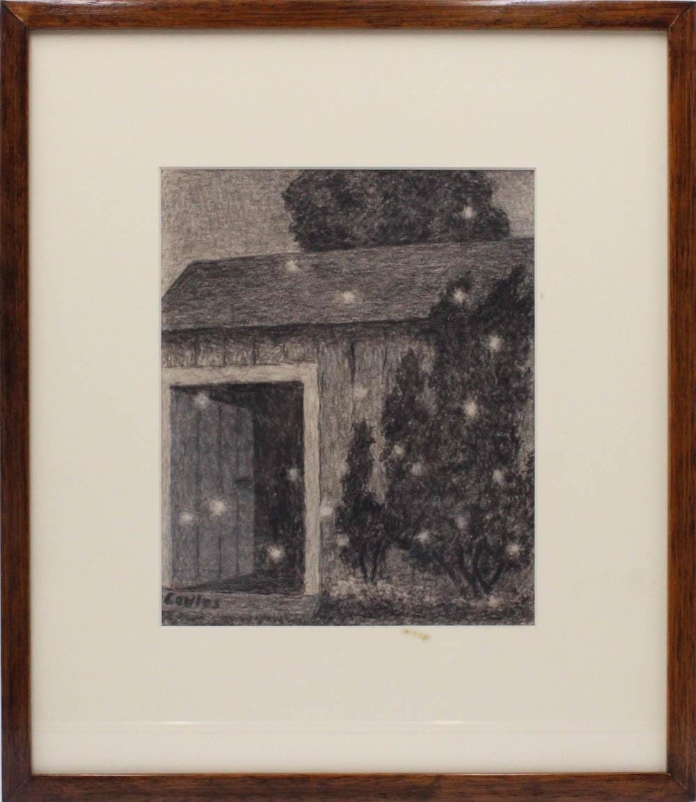 Russell Cowles comparable auction result: russell cowles drawing fireflies
