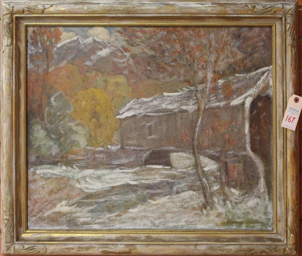 C. Harry Allis comparable auction result: c harry allis oil on board