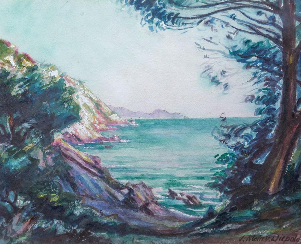 Julian Klein von Diepold comparable auction result: julian klein von diepold 1868 1947 coastal seascape watercolour signed lower right 14 x 11in 35 6 x 27 9cm