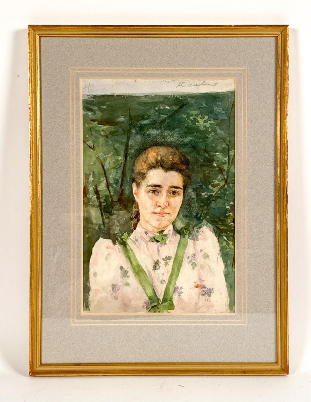 Alfred Cornelius Howland comparable auction result: alfred cornelius howland 1838 1909 watercolor