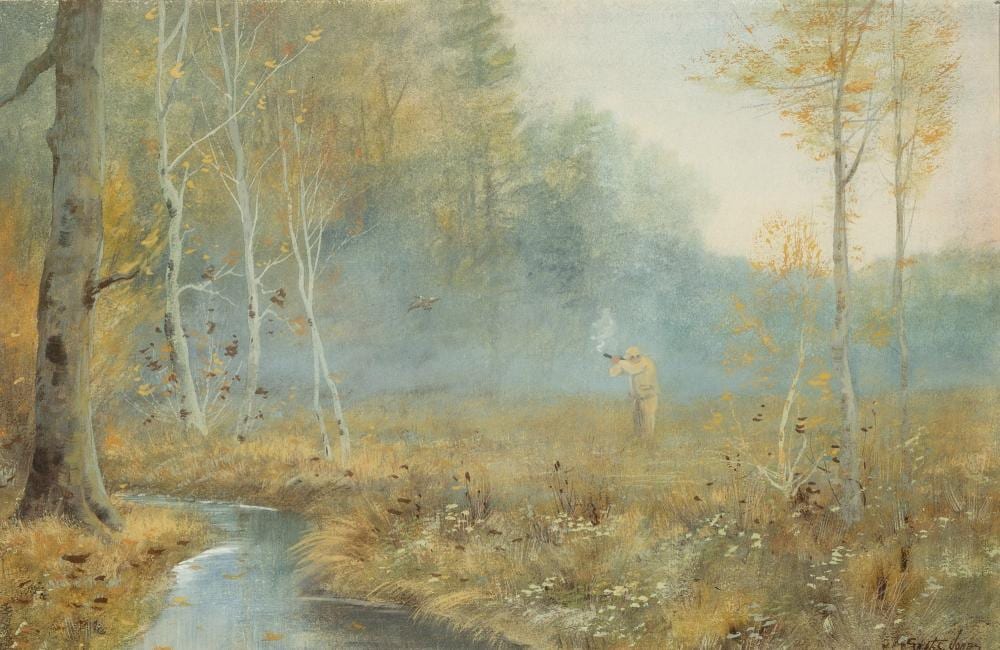Seth C. Jones comparable auction result: seth c jones american 1853 1930 hunter