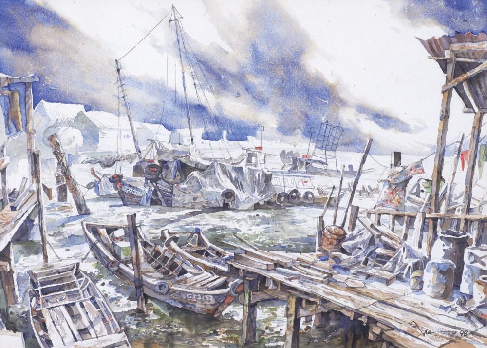 alex leong b penang 1969 chew jetty penang 1998 · Henry Butcher Art Auctioneers · 2022-11-06 Alex Leong comparable auction result: alex leong b penang 1969 chew jetty penang 1998