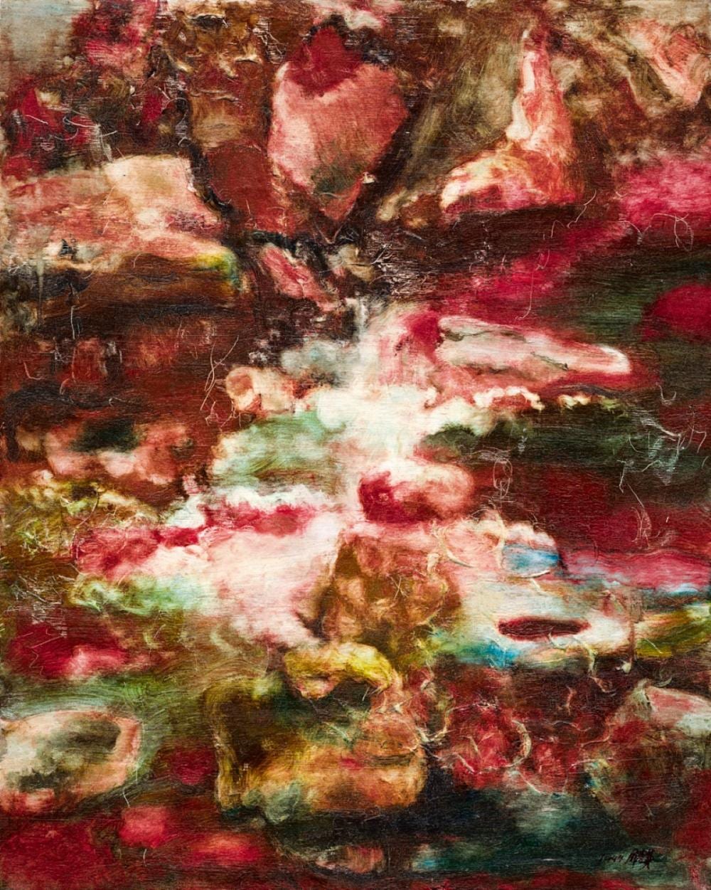 周春芽 ZHOU CHUNYA （Chinese, b.1955） comparable sale