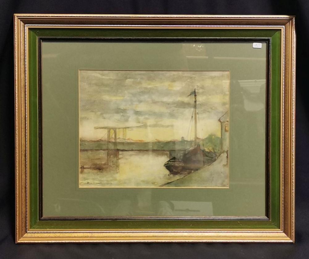 Willem Johannes Weissenbruch comparable auction result: willem johannes weissenbruch watercolour