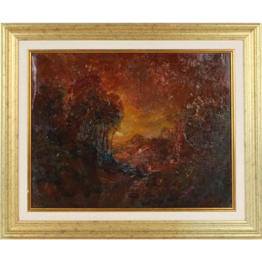 Sidney Tilden Daken comparable auction result: tilden daken 1876 1935 american oil board