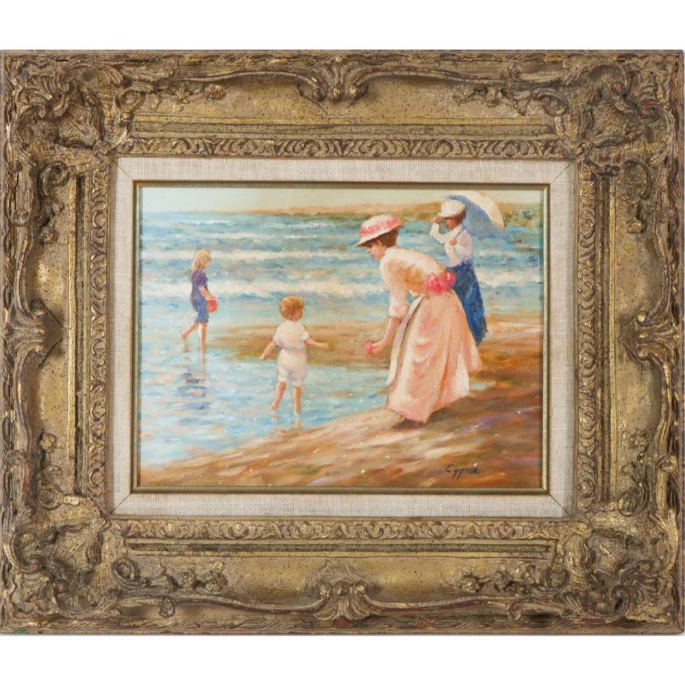 e j cygne b 1929 french american oil canvas · Sarasota Estate Auction · 2022-10-30 E. J. Cygne comparable auction result: e j cygne b 1929 french american oil canvas