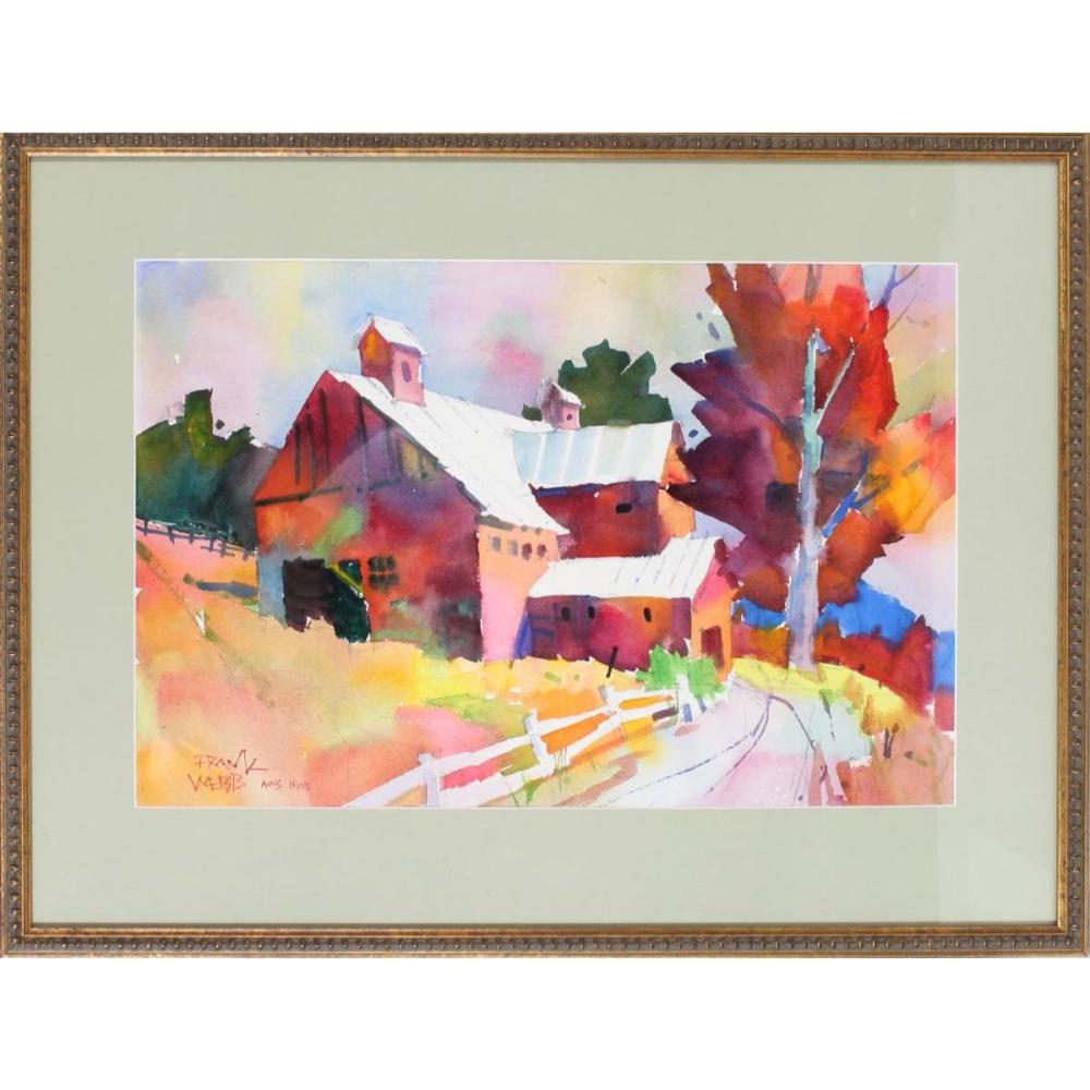 frank webb b 1927 american watercolor · Sarasota Estate Auction · 2022-10-30 Frank Webb comparable auction result: frank webb b 1927 american watercolor