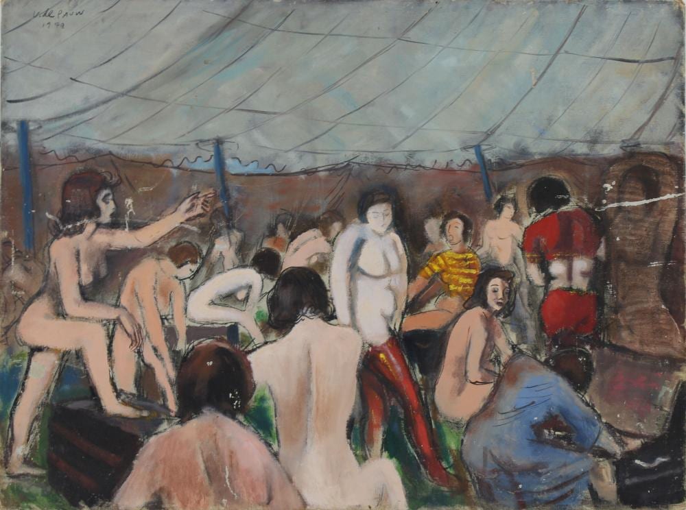 Victor DePauw comparable auction result: victor de pauw getting ready for the show
