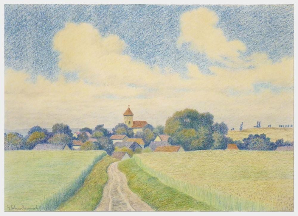 Gustav Wunderwald comparable auction result: gustav wunderwald ohne titel