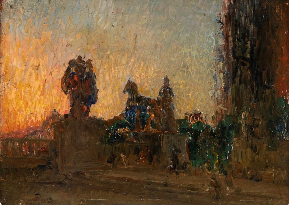 Auguste Ravier comparable auction result: auguste ravier lione 1814 morestel 1895 dusk