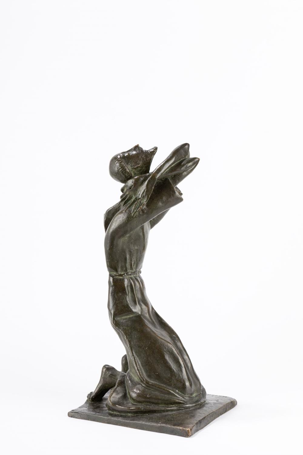 Enrico Mazzolani comparable auction result: enrico mazzolani senigallia 1876 milano 1968 saint francis