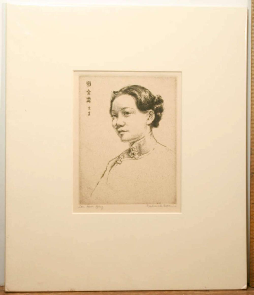 unframed california artist frederick robbins etching · Yardley Antiques · 2022-10-31 Frederick Robbins comparable auction result: unframed california artist frederick robbins etching