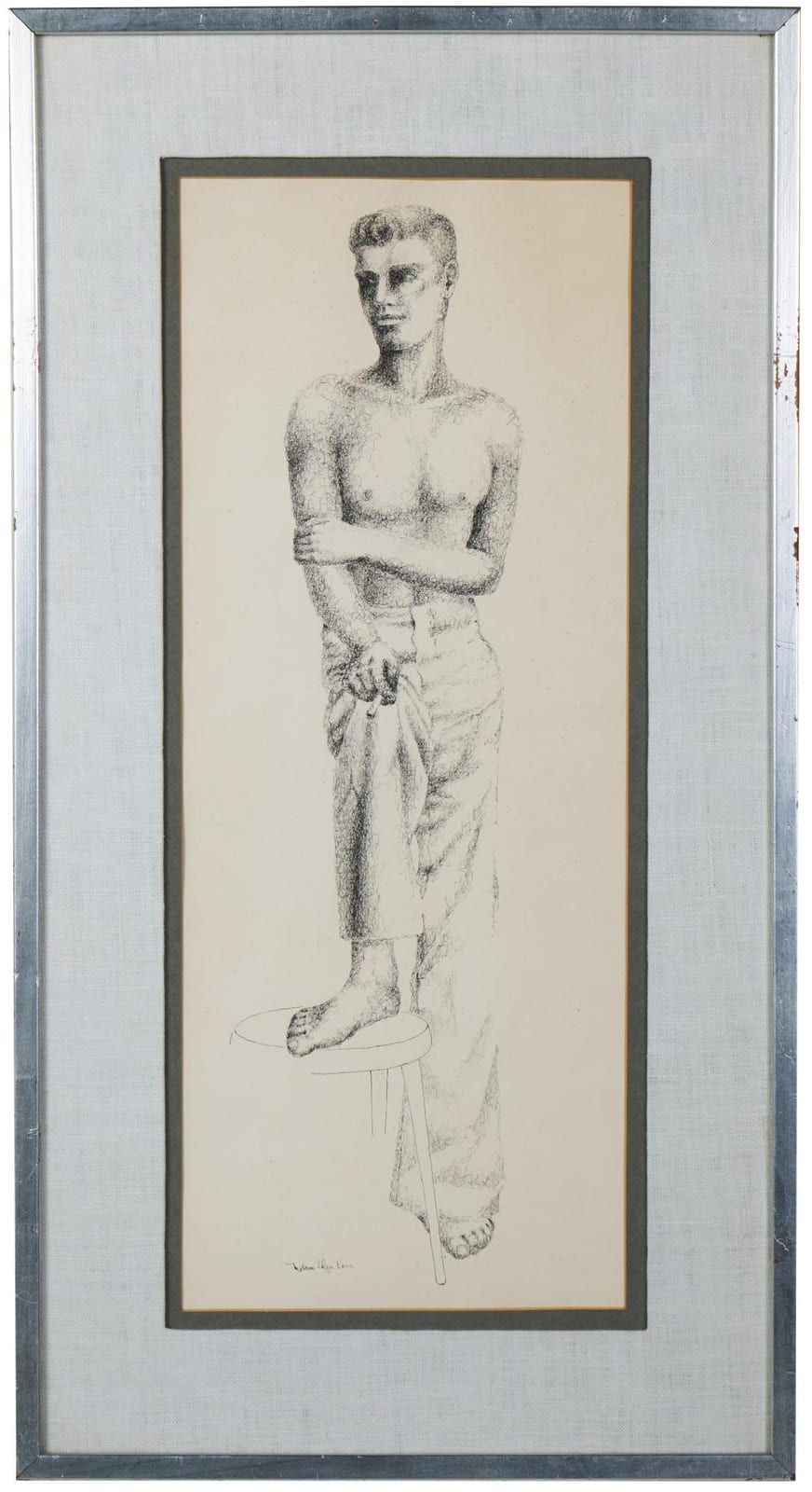 Malcolm Case comparable auction result: malcom edgar case american 1924 1984