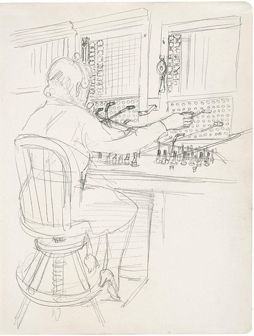 Kurt Weinhold comparable auction result: kurt weinhold berlin 1896 1965 calw o t telefonistin