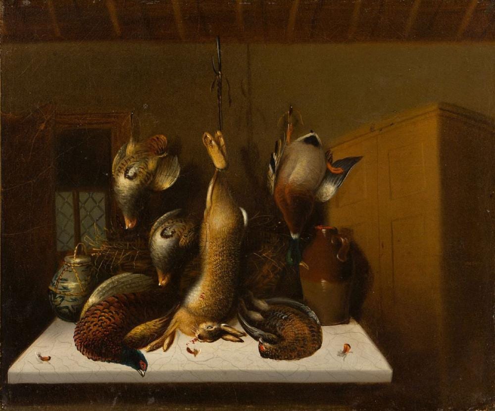 William Buelow Gould comparable auction result: william buelow gould australian 1803 1853 still life scenes wi