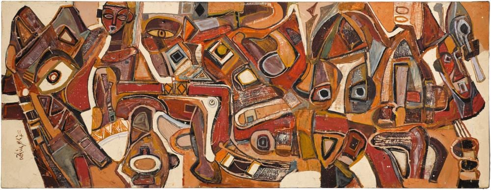 Georges-Ebrin Adingra comparable auction result: cote d ivoire