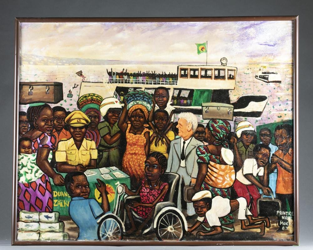 Monsengwo Kejwamfi comparable auction result: monsengwo kejwamfi untitled 1983