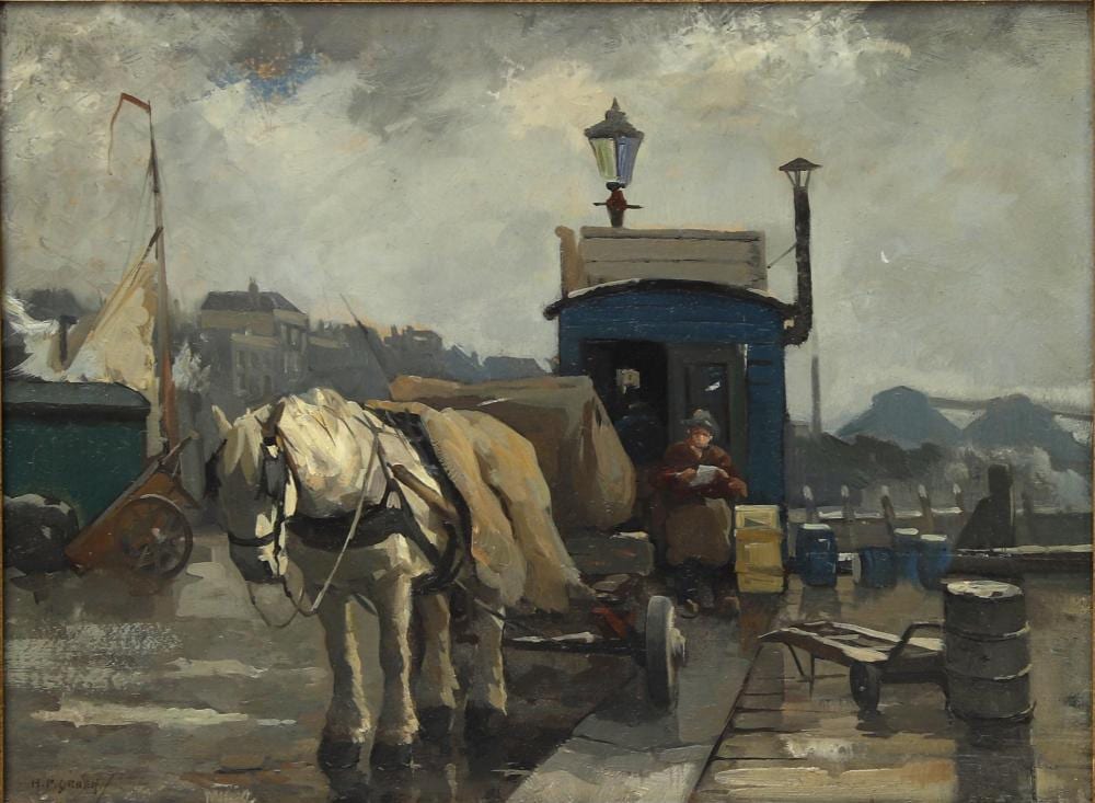 hendrik pieter groen 1886 1964 · Vendu Rotterdam · 2022-11-08 Hendrik Pieter Groen comparable auction result: hendrik pieter groen 1886 1964