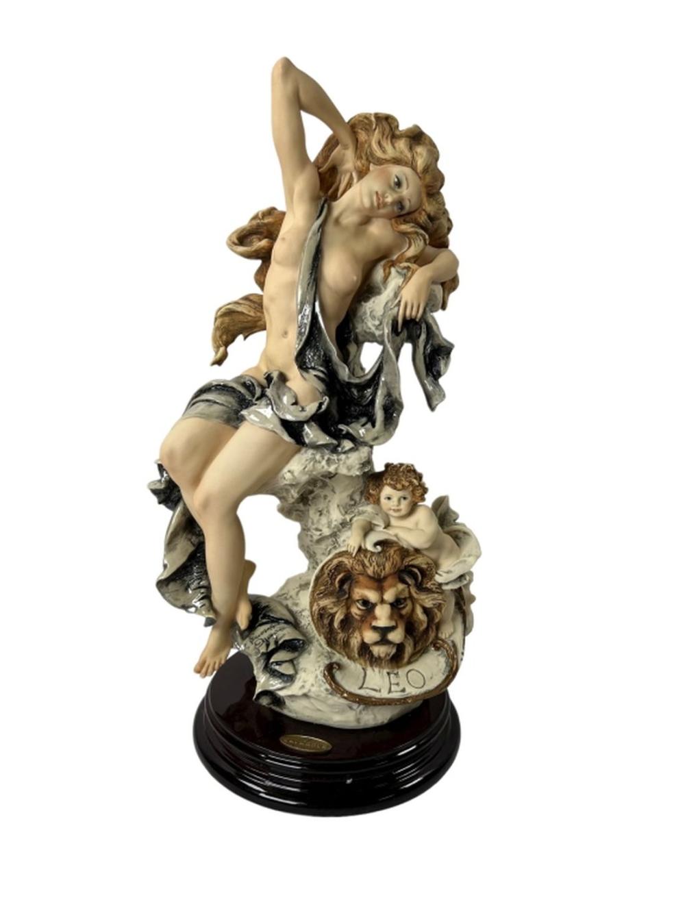 Florence Giuseppe Armani " LEO " Figurines sold by Joshua Kodner, lot 28 — auction record photograph