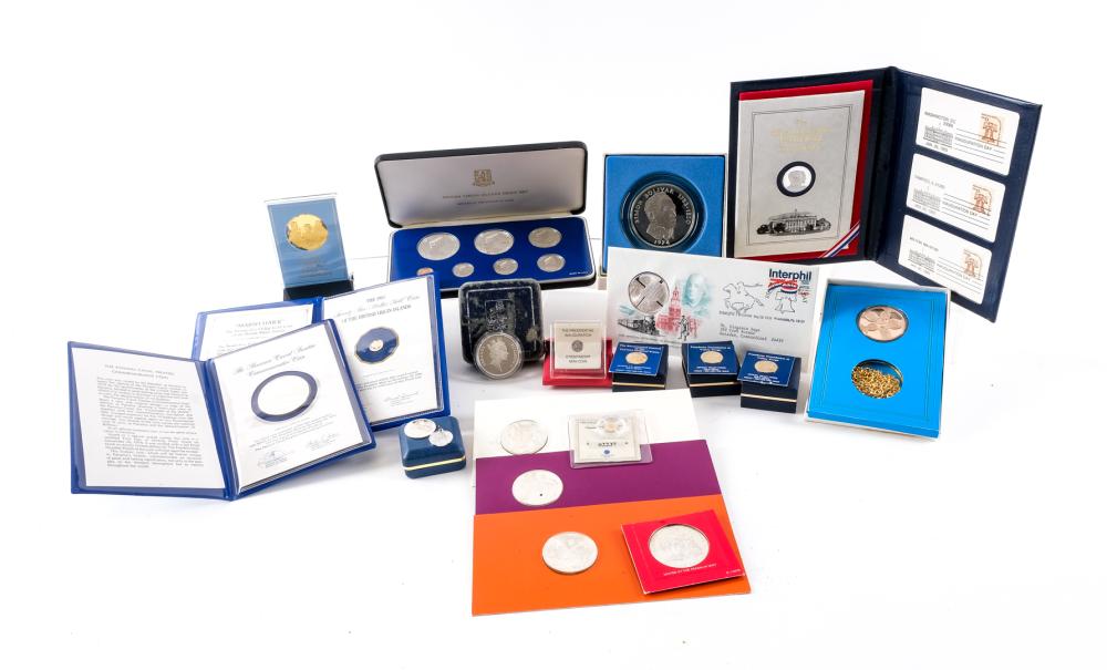Auction comp thumbnail for Franklin Mint & Foreign Coin Collection (Nest Egg Auctions, Lot 46)